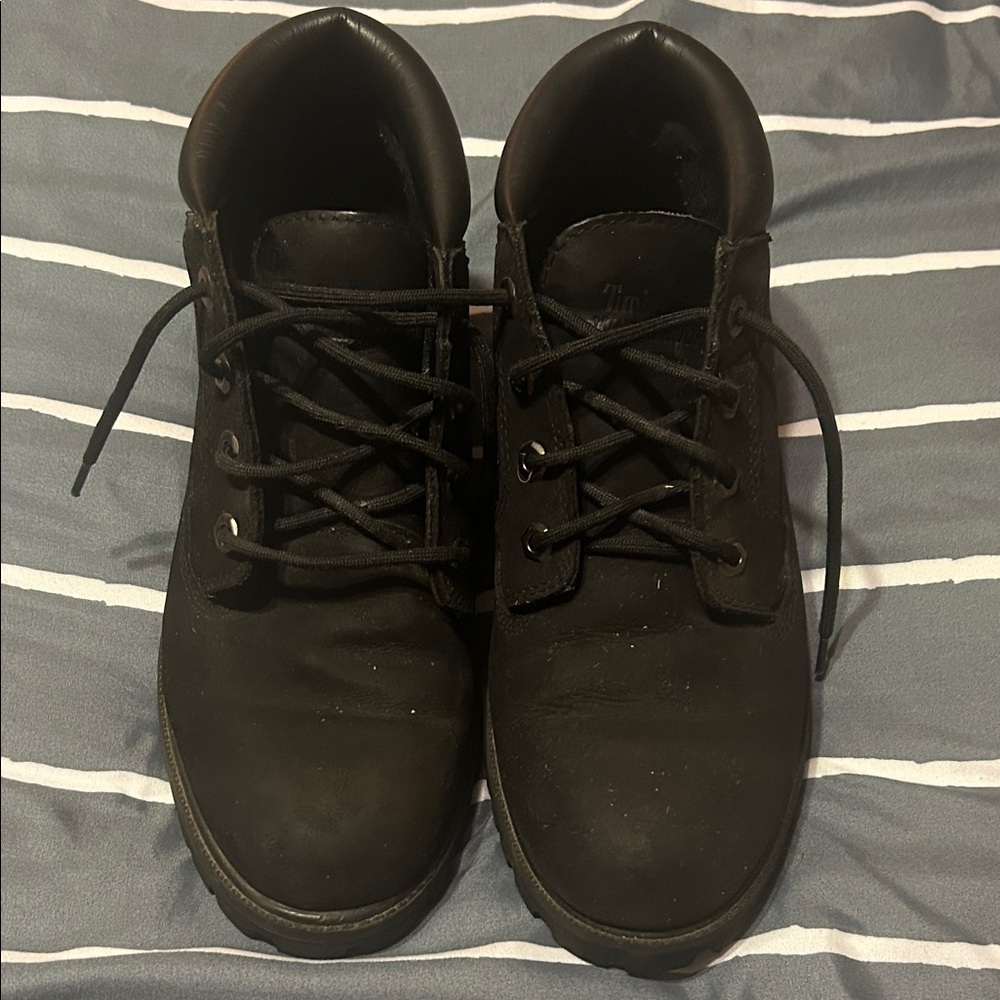 Timberland Men's Black Leather Boots